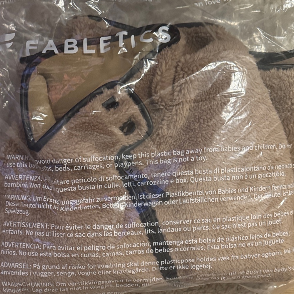 Fabletics Teddy Mid-Length Jacket - Picture 6 of 6